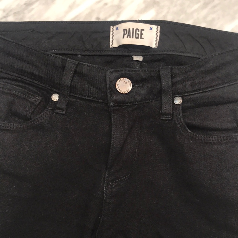 Black Paige jeans